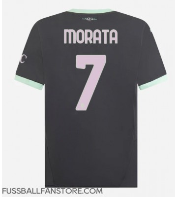 AC Milan Alvaro Morata #7 Replik 3rd trikot 2024-25 Kurzarm